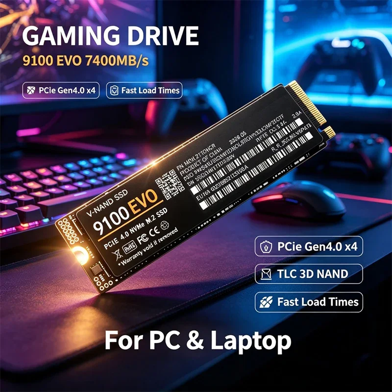 Gaming M.2 NVMe SSD 9100 EVO P - M.2 Nvme 4Tb Pcie 4.0 Ssd ulasan dan harga