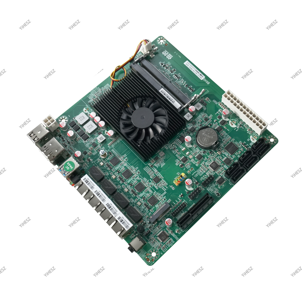N5105 Quad-Core N100 Soft Rout - Nas Motherboard N100 6 Sata ulasan dan harga
