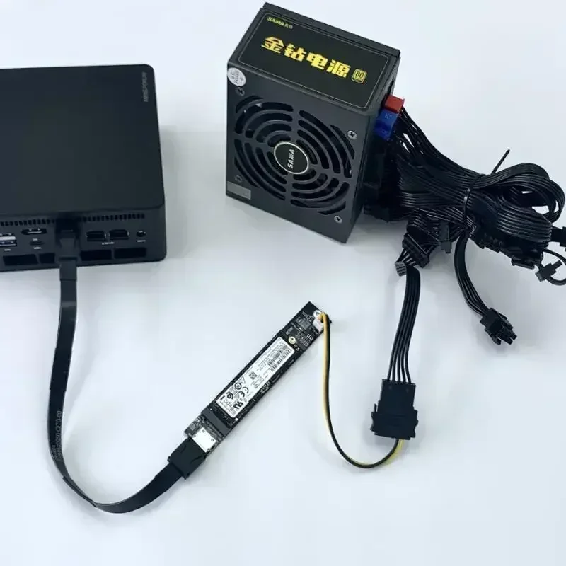 PCIe 4.0 X4 64Gbps OCuLink Lap - External Gpu Dock Pcie 4.0 Oculink ulasan dan harga
