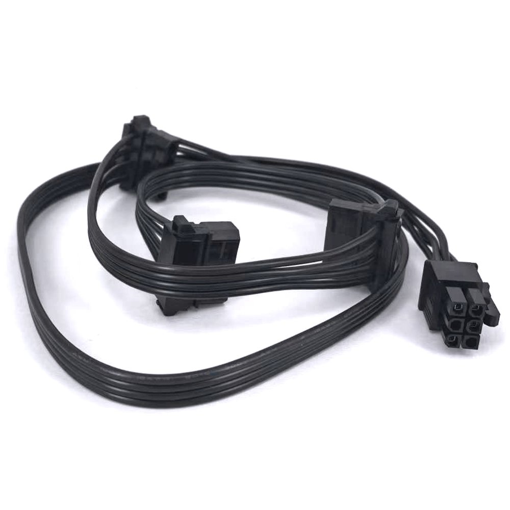 6PIN PCIE TO 3*SATA Molex IDE  - Sfx Power Supply 850W Gold ulasan dan harga