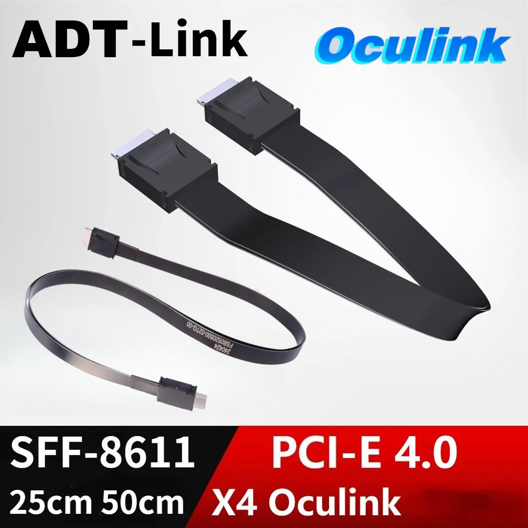 1M PCI-E 4.0 X4 SFF-8611 Male  - External Gpu Dock Pcie 4.0 Oculink ulasan dan harga
