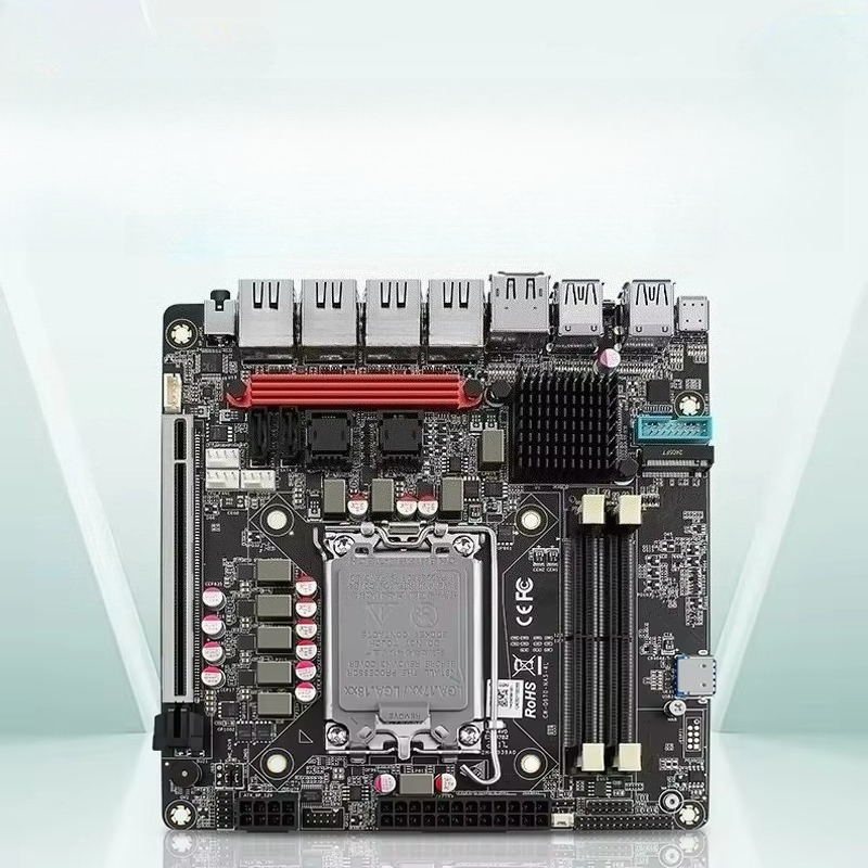 In-tel VPro Q670 NAS Motherboa - Lga 1700 Ddr5 Itx Motherboard ulasan dan harga
