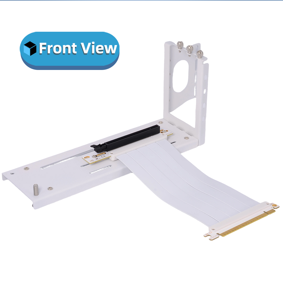 Riser PCI-E 4.0 X16 Graphics C - Pcie 4.0 X16 Riser Cable 90 Degree ulasan dan harga