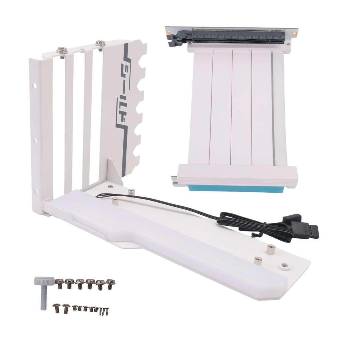 DT81 Vertical GPU Mounting Bra - Pcie 4.0 X16 Riser Cable 90 Degree ulasan dan harga