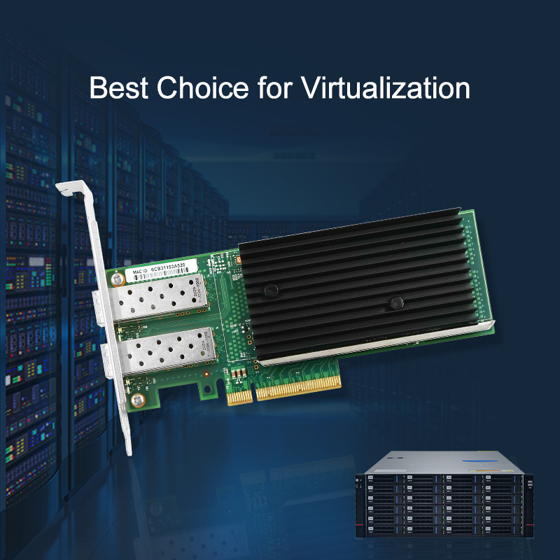 LR-LINK 1010PF-2SFP+ PCIe x8 D - 10Gb Sfp+ Pcie Network Card Dual Port ulasan dan harga