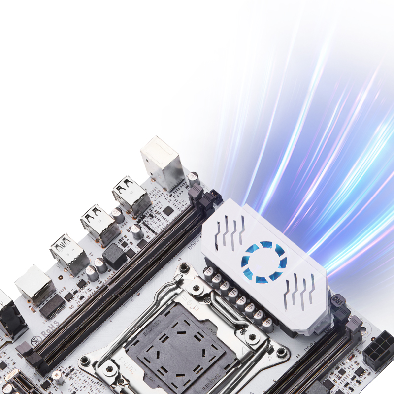 QIYIDA X99 Motherboard Set Kit - Ecc Reg Ddr4 128Gb Server Ram Kit ulasan dan harga