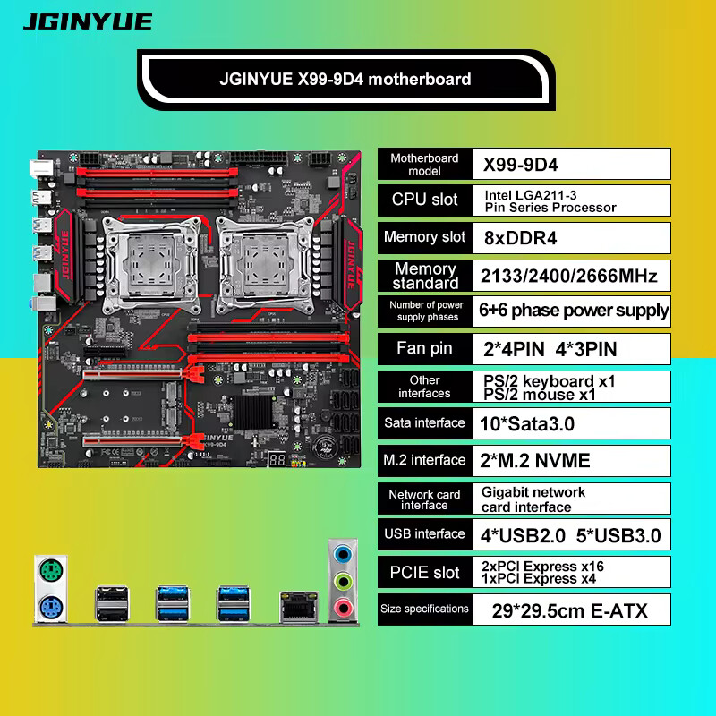 X99 Dual Motherboard CPU LGA 2 - X99 Dual Cpu Motherboard Combo ulasan dan harga