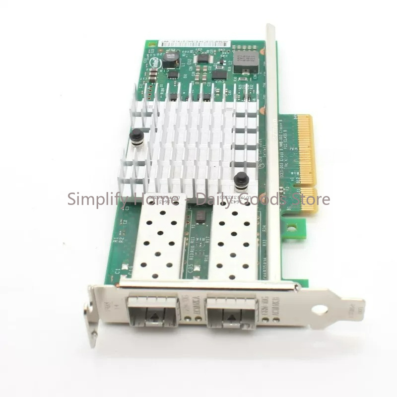 Pulled X520-SR2 10G Fiber Netw - 10Gb Sfp+ Pcie Network Card Dual Port ulasan dan harga